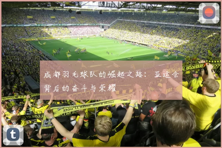 成都羽毛球队的崛起之路：亚运会背后的奋斗与荣耀