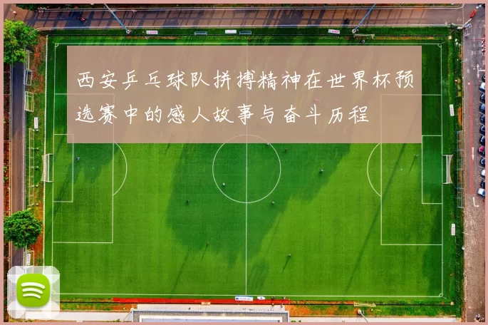 西安乒乓球队拼搏精神在世界杯预选赛中的感人故事与奋斗历程