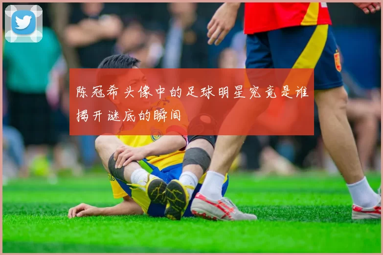 陈冠希头像中的足球明星究竟是谁揭开谜底的瞬间